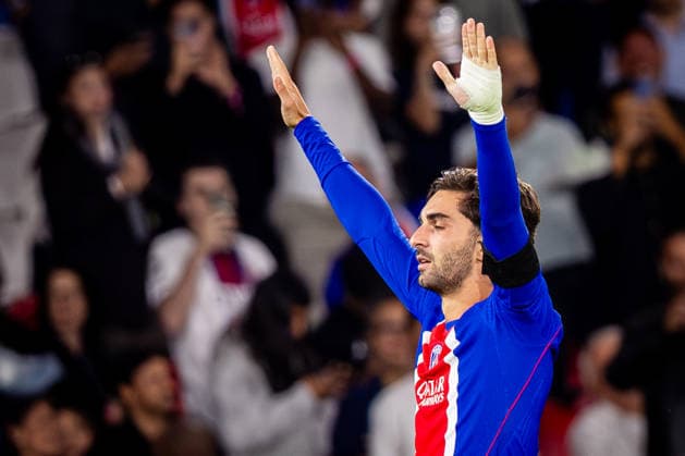 PARIS - SLOVAN BRATISLAVA Ferran Torres of PSG celebrates a goal during the matchday 1 of League phase round of UEFA Champions league football match between Paris Saint Germain and SK Slovan Bratislava at Parc des Princes. Paris, France, September 09, 2026. Copyright: xx 080A4278