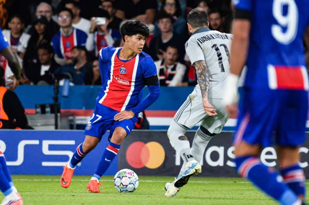 FOOTBALL : Paris Saint Germain vs Slovan Bratislava - Ligue des Champions - Phase de Ligue - JournÃ e 1 - 09 09 2026 Dro Fernandez (Paris SG) ParisFrance  Copyright: xBaptistexAutissierx