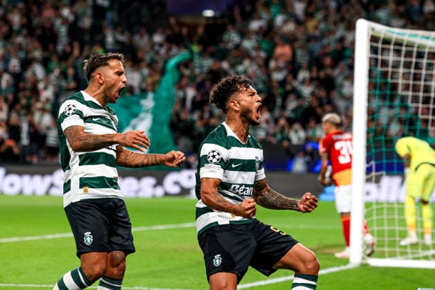 Estadio Jose Alvalde Luis Suarez forward of Sporting CP celebrates after scoring the team s second goal during the UEFA Champions League 2025 26 League Phase MD1 match between Sporting CP and Galatasaray at Estadio JosÃ Alvalade on September 9, 2026 in Lisbon, Portugal. UEFA Champions League 2026 27 - Sporting CP vs Galatasaray (Valter Gouveia SPP) Copyright: xValterxGouveia SPPx spp-en-VaGo-VG_L1378