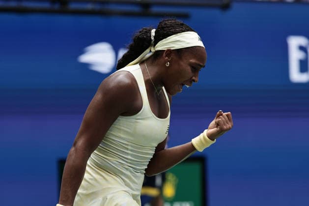 Coco Gauff (USA), Damen Einzel, Ladies Singles, US Open Championships, Billie Jean King National Tennis Center, Flushing Meadows, New York, USA . Copyright: xJuergenxHasenkopfx