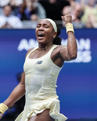 Coco Gauff (USA), Damen Einzel, Ladies Singles, US Open Championships, Billie Jean King National Tennis Center, Flushing Meadows, New York, USA . Copyright: xJuergenxHasenkopfx