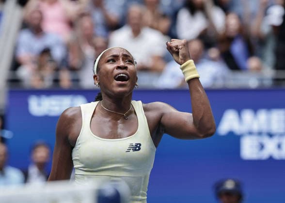 Coco Gauff (USA), Damen Einzel, Ladies Singles, US Open Championships, Billie Jean King National Tennis Center, Flushing Meadows, New York, USA . Copyright: xJuergenxHasenkopfx