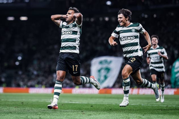 September 9, 2026, Lisboa, Lisboa, Portugal: Rodrigo Zalazar of Sporting CP celebrates scoring his sides third goal of the match during the UEFA Champions League 2026 27 League Phase MD1 match between Sporting CP and Galatasaray at Estadio Jose Alvalade on September 09, 2026 in Lisboa, Portugal. Lisboa Portugal - ZUMAg283 20260909_zsp_g283_030 Copyright: xJoaoxGregoriox