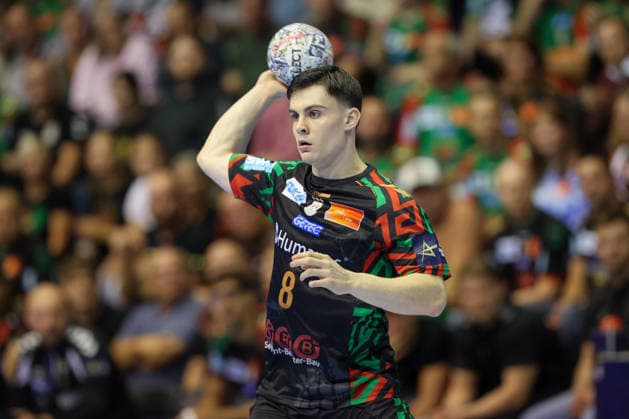 09.09.2026, xtgx, Handball Champions LegaueL, SC Magdeburg - Kolstad Handbold emspor, v.l. Tim Thielecke (Magdeburg, 8) Magdeburg
