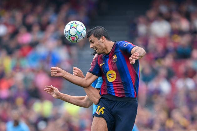FC Barcelona, Barca v FEYENOORD SPOTIFY CAMP NOU. BARCELONA. September 9, 2026 FC BARCELONA vs FEYENOORD September 9, 2026 Rodrigo (16) of FC Barcelona during the soccer match corresponding to the group stage match of the UEFA Champions League between FC Barcelona and Feyenoord at Spotify Camp Nou in Barcelona, Spain. Barcelona ESP Copyright: xS.xRosx