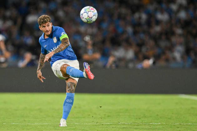 2026 Uefa Champions League Football Match Napoli v Arsenal Sep 9 9 Sep 2026; Maradona Stadium, Napoli, Italy; Uefa Champions League Football Match; Napoli versus Arsenal; Giovanni Di Lorenzo of Napoli seen in action Napoli Campania Italy Copyright: xRobertoxRamacciax