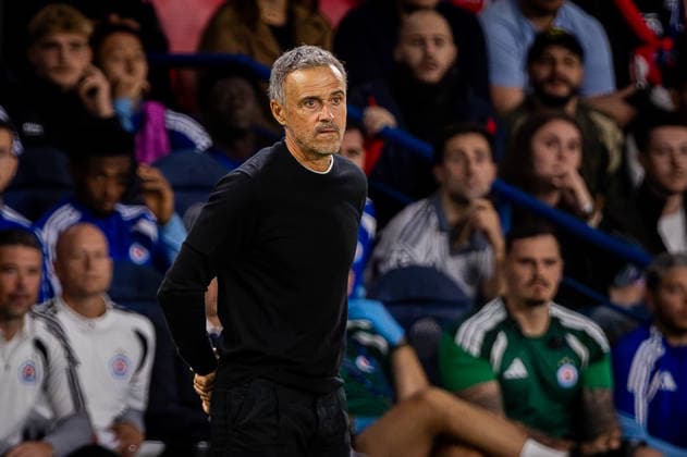 PARIS - SLOVAN BRATISLAVA Head coach of PSG Luis Enrique during the matchday 1 of League phase round of UEFA Champions league football match between Paris Saint Germain and SK Slovan Bratislava at Parc des Princes. Paris, France, September 09, 2026. Copyright: xx 080A5591