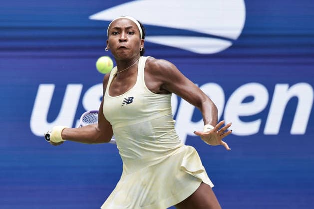 Coco Gauff (USA), Damen Einzel, Ladies Singles, US Open Championships, Billie Jean King National Tennis Center, Flushing Meadows, New York, USA . Copyright: xJuergenxHasenkopfx