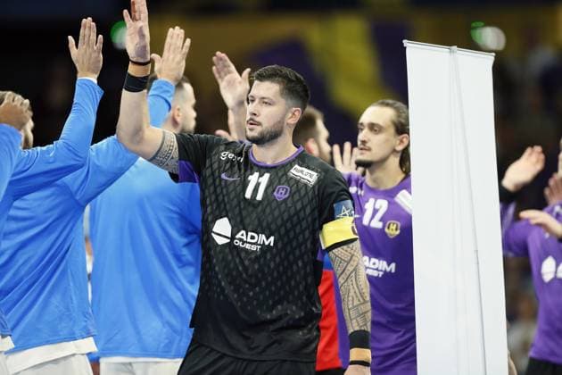 Handball - Champions League - NAntes vs Orlen Wisla Plock Nicolas TOURNAT of HBC Nantes during the EHF Champions League, Group Phase handball match between HBC Nantes and Orlen Wisla Plock on 09 September 2026 at H Arena in Nantes, France - Photo Julien Kammerer NantesFrance  Copyright: xJulienxKammererx