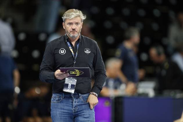 Handball - Champions League - NAntes vs Orlen Wisla Plock Dimitri FLEURANCE of HBC Nantes during the EHF Champions League, Group Phase handball match between HBC Nantes and Orlen Wisla Plock on 09 September 2026 at H Arena in Nantes, France - Photo Julien Kammerer NantesFrance  Copyright: xJulienxKammererx