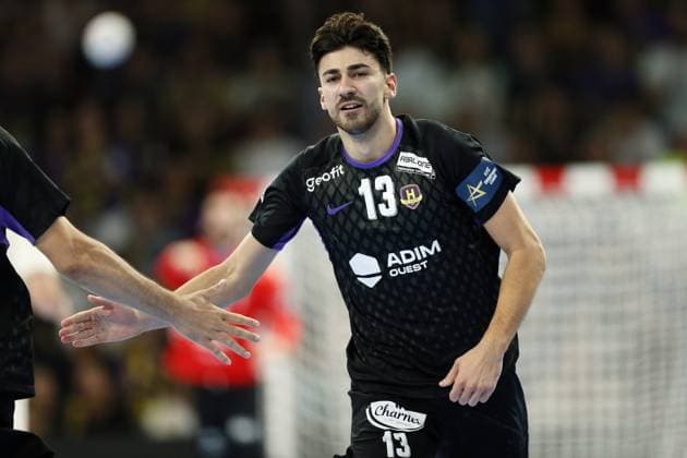 Handball - Champions League - NAntes vs Orlen Wisla Plock Luka PERIC of HBC Nantes during the EHF Champions League, Group Phase handball match between HBC Nantes and Orlen Wisla Plock on 09 September 2026 at H Arena in Nantes, France - Photo Julien Kammerer NantesFrance  Copyright: xJulienxKammererx