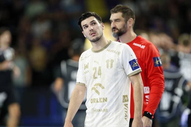 Handball - Champions League - NAntes vs Orlen Wisla Plock Gergö FAZEKAS of Orlen Wisla Plock during the EHF Champions League, Group Phase handball match between HBC Nantes and Orlen Wisla Plock on 09 September 2026 at H Arena in Nantes, France - Photo Julien Kammerer NantesFrance  Copyright: xJulienxKammererx
