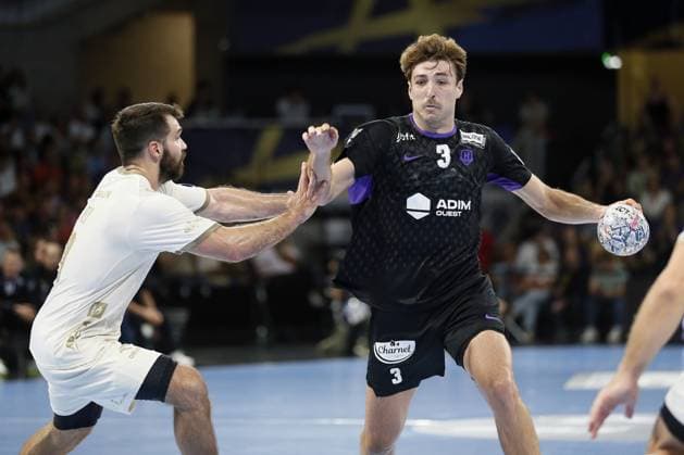 Handball - Champions League - NAntes vs Orlen Wisla Plock Thibaud BRIET of HBC Nantes during the EHF Champions League, Group Phase handball match between HBC Nantes and Orlen Wisla Plock on 09 September 2026 at H Arena in Nantes, France - Photo Julien Kammerer NantesFrance  Copyright: xJulienxKammererx