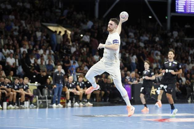 Handball - Champions League - NAntes vs Orlen Wisla Plock Mitja JANC of Orlen Wisla Plock during the EHF Champions League, Group Phase handball match between HBC Nantes and Orlen Wisla Plock on 09 September 2026 at H Arena in Nantes, France - Photo Julien Kammerer NantesFrance  Copyright: xJulienxKammererx