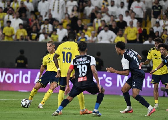Al Nassr v Abha - Saudi Pro League RIYADH, SAUDI ARABIA - SEPTEMBER 09: Cristiano Ronaldo of Al Nassr in action during the Saudi Pro League match between Al Nassr and Abha at Alawwal Park Stadium, on September 09, 2026 in Riyadh, Saudi Arabia. Mohammed Saad Anadolu Riyadh Saudi Arabia. Editorial use only. Please get in touch for any other usage.  Copyright: x2026xAnadoluxMohammedxSaadx