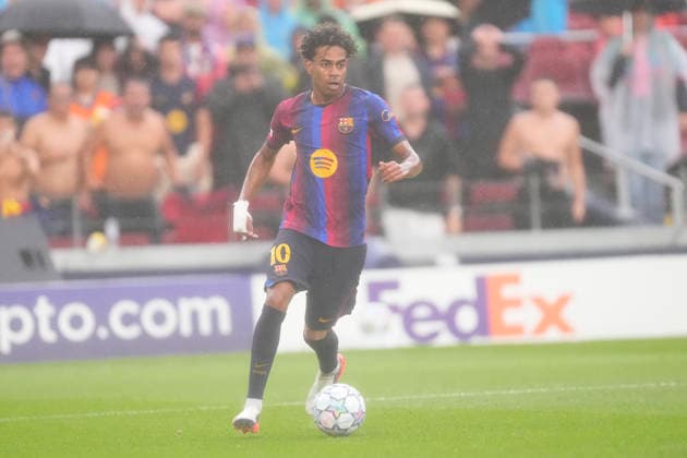 FC Barcelona, Barca v Feyenoord - UEFA Champions League 2026 27 League Phase MD1 Lamine Yamal right winger of Barcelona and Spain during the UEFA Champions League 2026 27 League Phase MD1 match between FC Barcelona and Feyenoord at Camp Nou on September 9, 2026 in Barcelona, Spain.z Barcelona Spain  Copyright: xJosexBretonx originalFilename:bretonhernandez-fcbarcel260909_npNpr.jpg