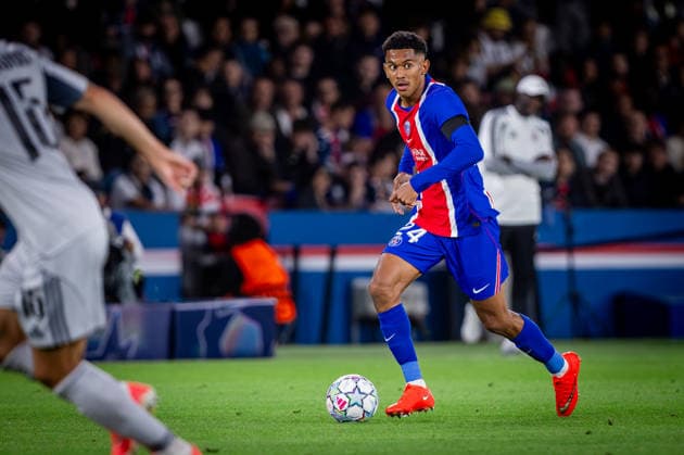 PARIS - SLOVAN BRATISLAVA Senny Mayulu of PSG during the matchday 1 of League phase round of UEFA Champions league football match between Paris Saint Germain and SK Slovan Bratislava at Parc des Princes. Paris, France, September 09, 2026. Copyright: xx 080A4926