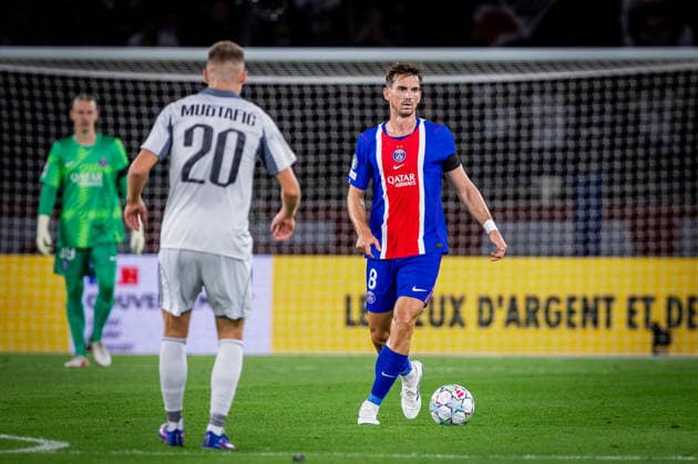PARIS - SLOVAN BRATISLAVA Fabian Ruiz of PSG on the ball during the matchday 1 of League phase round of UEFA Champions league football match between Paris Saint Germain and SK Slovan Bratislava at Parc des Princes. Paris, France, September 09, 2026. Copyright: xx 080A5040