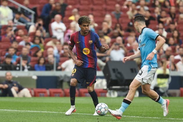Lamine Yamal (Barcelona), SEPTEMBER 9, 2026 - Football Soccer : UEFA Champions League League phase match day 1 between FC Barcelona, Barca - Feyenoord at the Camp Nou in Barcelona, Spain. Noxthirdxpartyxsales  aflo_346529549 MutsuxKawamorix