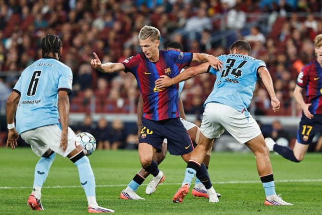 Dani Olmo (Barcelona), SEPTEMBER 9, 2026 - Football Soccer : UEFA Champions League League phase match day 1 between FC Barcelona, Barca - Feyenoord at the Camp Nou in Barcelona, Spain. Noxthirdxpartyxsales  aflo_346529708 MutsuxKawamorix