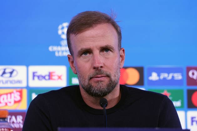 09.09.26 VfB Stuttgart - Viking Stavanger Deutschland, Stuttgart, 09.09.2026, Fussball, UEFA Champions League, Saison 2026 2027, VfB Stuttgart - Viking Stavanger: VfB Trainer Sebastian Hoeneß..