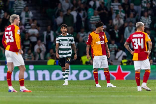 Sporting Club de Portugal v Galatasaray A.S. - UEFA Champions League 2026 27 League Phase MD1 Luis Suarez of Sporting CP celebrates his goal during the Sporting CP vs. Galatasaray match for the UEFA Champions League 2026 27 League Phase Matchday 1 at Estadio Jose Alvalade in Lisbon, Portugal, on September 9, 2026. Lisbon Lisbon Portugal  Copyright: xMiguelxLemosx originalFilename:lemos-sporting260909_npWPz.jpg