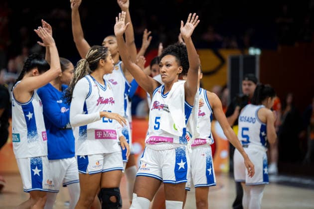 Puerto Rico V China: Qualification To Quarter-Finals - FIBA Women s Basketball World Cup Germany 2026 Jacqueline Benitez is seen after the FIBA Women s Basketball World Cup 2026 qualification match between Puerto Rico and China in Berlin, Germany, on September 9, 2026. Berlin Germany  Copyright: xMarcinxGolbax originalFilename:golba-puertori260909_npUee.jpg