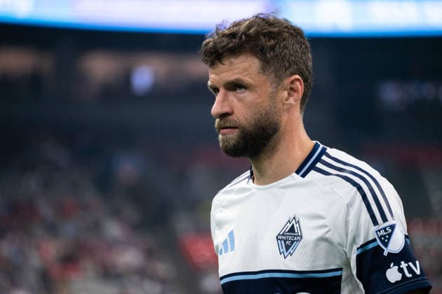 VANCOUVER, CANADA - SEPTEMBER 9: Thomas Muller of Vancouver Whitecaps FC in action during the Major League Soccer match between Vancouver Whitecaps FC and LA Galaxy at BC Place Stadium on September 9, 2026 in Vancouver, British Columbia, Canada. Copyright: xAmyxElle SPPx Sportspressphoto_SPR227573