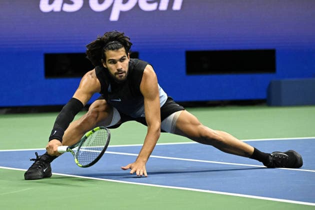 FLUSHING NY- SEPTEMBER 08: Carlos Alcaraz Vs Ben Shelton at the quarter finals in Arthur Ashe Stadium during the 2026 US Open at the USTA Billie Jean King National Tennis Center on September 8, 2026 in Flushing Queens. Copyright: xmpi04x Copyright: xIMAGO MediaPunchx