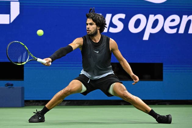 FLUSHING NY- SEPTEMBER 08: Carlos Alcaraz Vs Ben Shelton at the quarter finals in Arthur Ashe Stadium during the 2026 US Open at the USTA Billie Jean King National Tennis Center on September 8, 2026 in Flushing Queens. Copyright: xmpi04x Copyright: xIMAGO MediaPunchx