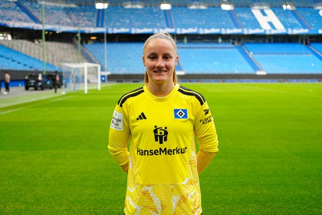 Laura Sieger (Hamburger SV, 01) GER, Hamburger SV, Fussball, Frauen, Porträttermin, 09.09.2026 GER, Hamburger SV, Fussball, Frauen, Porträttermin, 09.09.2026 Hamburg *** Laura Sieger, Hamburger SV, 01 GER, Hamburger SV, soccer, women, photo shoot, 09 09 2026 GER, Hamburger SV, soccer, women, photo shoot, 09 09 2026 Hamburg Copyright: xEibner-Pressefoto MarcelxvonxFehx EP_MFN