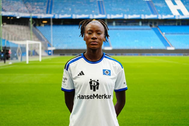 Magou DoucourÃ (Hamburger SV, 02) GER, Hamburger SV, Fussball, Frauen, Porträttermin, 09.09.2026 GER, Hamburger SV, Fussball, Frauen, Porträttermin, 09.09.2026 Hamburg *** Magou Doucouré, Hamburger SV, 02 GER, Hamburger SV, soccer, women, photo shoot, 09 09 2026 GER, Hamburger SV, soccer, women, photo shoot, 09 09 2026 Hamburg Copyright: xEibner-Pressefoto MarcelxvonxFehx EP_MFN