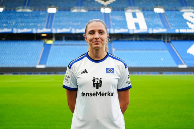 Andrea Svibkova (Hamburger SV, 17) GER, Hamburger SV, Fussball, Frauen, Porträttermin, 09.09.2026 GER, Hamburger SV, Fussball, Frauen, Porträttermin, 09.09.2026 Hamburg *** Andrea Svibkova, Hamburger SV, 17, Germany, Hamburger SV, soccer, women, photo shoot, September 9, 2026, Germany, Hamburger SV, soccer, women, photo shoot, September 9, 2026, Hamburg Copyright: xEibner-Pressefoto MarcelxvonxFehx EP_MFN