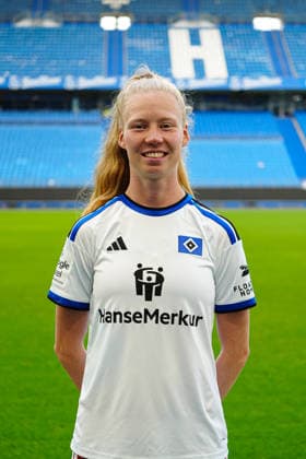 Jaqueline Dönges (Hamburger SV, 21) GER, Hamburger SV, Fussball, Frauen, Porträttermin, 09.09.2026 GER, Hamburger SV, Fussball, Frauen, Porträttermin, 09.09.2026 Hamburg *** Jaqueline Dönges, Hamburger SV, 21, Germany, Hamburger SV, soccer, women, photo shoot, September 9, 2026, Germany, Hamburger SV, soccer, women, photo shoot, September 9, 2026, Hamburg Copyright: xEibner-Pressefoto MarcelxvonxFehx EP_MFN