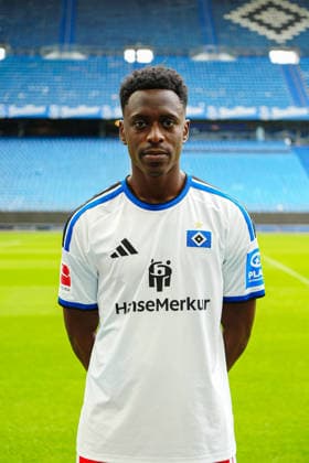 Albert Sambi Lokonga (Hamburger SV, 06) GER, Hamburger SV, Fussball, Porträttermin, 09.09.2026 GER, Hamburger SV, Fussball, Porträttermin, 09.09.2026 Hamburg *** Albert Sambi Lokonga, Hamburger SV, 06 GER, Hamburger SV, soccer, photo shoot, 09 09 2026 GER, Hamburger SV, soccer, photo shoot, 09 09 2026 Hamburg Copyright: xEibner-Pressefoto MarcelxvonxFehx EP_MFN