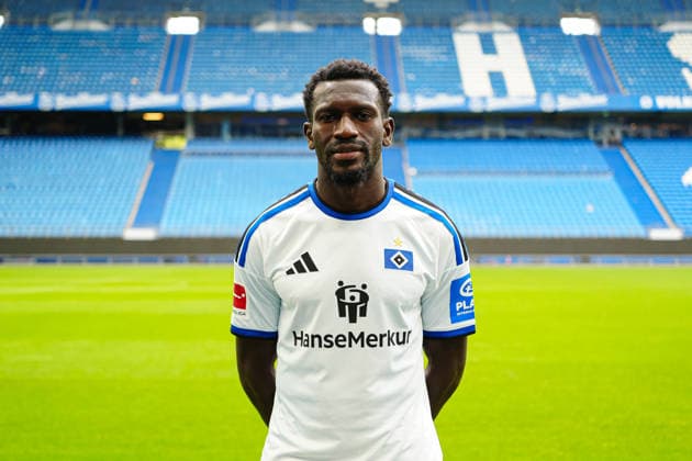 Bakery Jatta (Hamburger SV, 18) GER, Hamburger SV, Fussball, Porträttermin, 09.09.2026 GER, Hamburger SV, Fussball, Porträttermin, 09.09.2026 Hamburg *** Bakery Jatta Hamburger SV, 18 GER, Hamburger SV, soccer, photo shoot, 09 09 2026 GER, Hamburger SV, soccer, photo shoot, 09 09 2026 Hamburg Copyright: xEibner-Pressefoto MarcelxvonxFehx EP_MFN