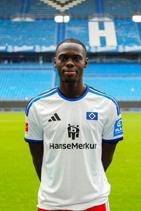 Kofi Amoako (Hamburger SV, 22) GER, Hamburger SV, Fussball, Porträttermin, 09.09.2026 GER, Hamburger SV, Fussball, Porträttermin, 09.09.2026 Hamburg *** Kofi Amoako, Hamburger SV, 22 (GER), Hamburger SV, soccer, photo shoot, September 9, 2026 (GER), Hamburger SV, soccer, photo shoot, September 9, 2026, Hamburg Copyright: xEibner-Pressefoto MarcelxvonxFehx EP_MFN