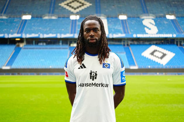 Jordan Torunarigha (Hamburgr SV, 23) GER, Hamburger SV, Fussball, Porträttermin, 09.09.2026 GER, Hamburger SV, Fussball, Porträttermin, 09.09.2026 Hamburg *** Jordan Torunarigha, Hamburger SV, 23 GER, Hamburger SV, soccer, photo shoot, September 9, 2026 GER, Hamburger SV, soccer, photo shoot, September 9, 2026 Hamburg Copyright: xEibner-Pressefoto MarcelxvonxFehx EP_MFN