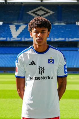 Jason Bissi-Mouelle (Hamburger SV, 38) GER, Hamburger SV, Fussball, Porträttermin, 09.09.2026 GER, Hamburger SV, Fussball, Porträttermin, 09.09.2026 Hamburg *** Jason Bissi Mouelle, Hamburger SV, 38, Germany, Hamburger SV, soccer, portrait session, September 9, 2026, Germany, Hamburger SV, soccer, portrait session, September 9, 2026, Hamburg Copyright: xEibner-Pressefoto MarcelxvonxFehx EP_MFN