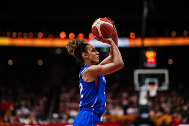 FIBA Women™s Basketball World Cup 2026: China vs. Frankreich, 10.09.2026 Marieme Badiane (Frankreich, 22); Basketball, FIBA Women™s Basketball World Cup 2026, Final Phase, Viertelfinale: China vs. Frankreich am 10.09.2026 in der Uber Arena, Berlin Copyright: xBEAUTIFULxSPORTS Tonhäuserx