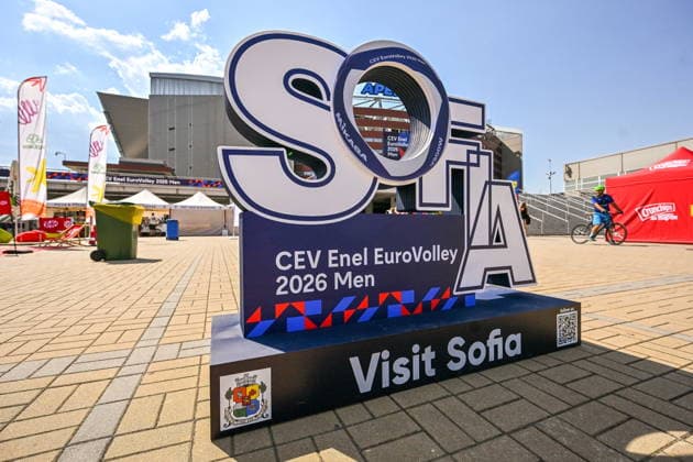 2026.09.10 Sofia siatkowka Mistrzostwa Europy w siatkowce mezczyzn Polska - Portugalia N z widok ilustracja zdjecie ilustracyjne zdjecia stockowe hala arena ogolny Foto Lukasz Laskowski PressFocus 2026.09.10 Sofia CEV Enel EuroVolley Men 2026 Poland vs Portugal generaÅ‚ view of Arena 8888 Sofia Credit: Lukasz Laskowski PressFocus NEWSPIX.PL --- newspix.pl 