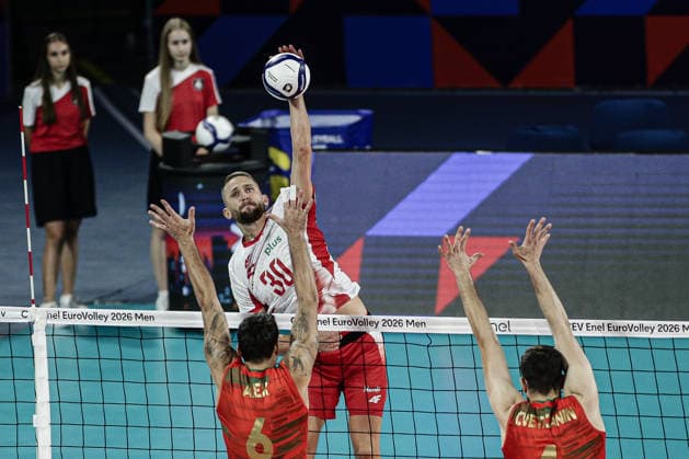 IPA88358986 - Poland s Bart?omiej Boladz in action during the CEV Enel Eurovolley 2026 pool phase match between Poland and Portugal at Arena 8888 in Sofia, Bulgaria, on September 10, 2026  Copyright: xIvanxSxIvanov IPAxSportx xx IPA88358986