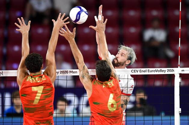 2026.09.10 Sofia siatkowka Mistrzostwa Europy w siatkowce mezczyzn Polska - Portugalia N z Tomasz Fornal Foto Lukasz Laskowski PressFocus 2026.09.10 Sofia CEV Enel EuroVolley Men 2026 Poland vs Portugal Tomasz Fornal Credit: Lukasz Laskowski PressFocus NEWSPIX.PL --- newspix.pl 