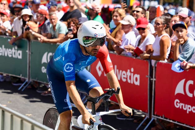 La 18ª etapa de La Vuelta sale este jueves desde El Puerto de Santa María y concluye en el Jerez de la Frontera Ciclistas de La Vuelta salen en la etapa de contrarreloj desde la plaza de toros del Puerto de Santa María. A 10 de septiembre de 2026, Cádiz (Andalucía, Espana). La provincia de Cádiz acoge este jueves, 10 de septiembre, la 18ª etapa de La Vuelta Ciclista a Espana, cuya 81ª edición se celebra entre el 22 de agosto y el 13 de septiembre. 10 SEPTIEMBRE 2026 Cadiz (Andalucia) Cadiz (Andalucia) Espana Copyright: xNachoxFradex 7763436