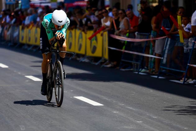 La 18ª etapa de La Vuelta sale este jueves desde El Puerto de Santa María y concluye en el Jerez de la Frontera Ciclistas de La Vuelta salen en la etapa de contrarreloj desde la plaza de toros del Puerto de Santa María. A 10 de septiembre de 2026, Cádiz (Andalucía, Espana). La provincia de Cádiz acoge este jueves, 10 de septiembre, la 18ª etapa de La Vuelta Ciclista a Espana, cuya 81ª edición se celebra entre el 22 de agosto y el 13 de septiembre. 10 SEPTIEMBRE 2026 Cadiz (Andalucia) Cadiz (Andalucia) Espana Copyright: xNachoxFradex 7763444