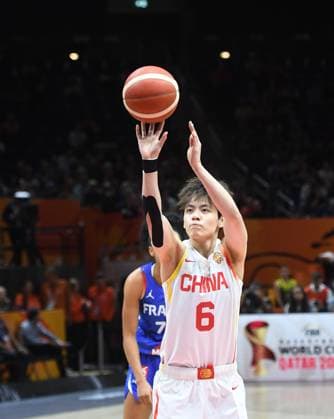 (260910) -- BERLIN, Sept. 10, 2026 -- Yang Shuyu of China shoots the ball during the quarterfinal match between China and France at the FIBA Women s Basketball World Cup 2026 in Berlin, Germany, Sept. 10, 2026. ) (SP)GERMANY-BERLIN-BASKETBALL-WOMEN S WORLD CUP-CHN VS FRA HexCanling 