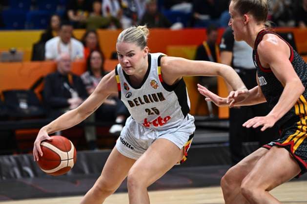 Belgium v Germany - FIBA Women s Basketball World Cup 2026 Quarter-Final BERLIN, GERMANY - SEPTEMBER 10 : Massey Becky center of Belgium during the FIBA Women s Basketball World Cup quarter final match between Belgium and Germany in Berlin on September 10, 2026 in Berlin, Germany, 10 09 2026 Berlin Germany  Copyright: xVincentxKalutx
