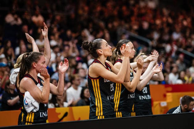 FIBA Women™s Basketball World Cup 2026: Belgien vs. Deutschland, 10.09.2026 Clara Bielefeld (Deutschland, 25); Basketball, FIBA Women™s Basketball World Cup 2026, Final Phase, Viertelfinale: Belgien vs. Deutschland am 10.09.2026 in der Uber Arena, Berlin Copyright: xBEAUTIFULxSPORTS Tonhäuserx