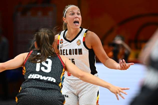 Belgium v Germany - FIBA Women s Basketball World Cup 2026 Quarter-Final BERLIN, GERMANY - SEPTEMBER 10 : Allemand Julie point guard of Belgium during the FIBA Women s Basketball World Cup quarter final match between Belgium and Germany in Berlin on September 10, 2026 in Berlin, Germany, 10 09 2026 Berlin Germany  Copyright: xVincentxKalutx