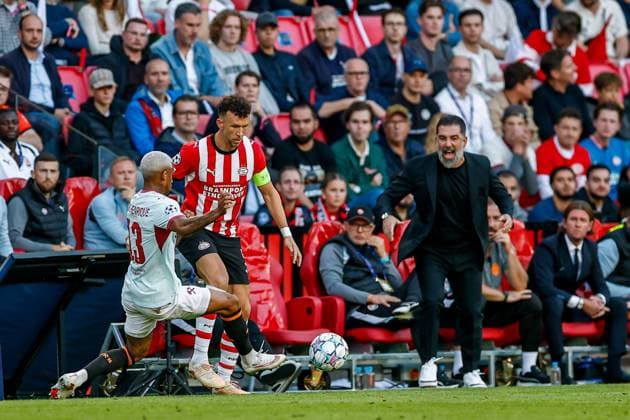 EINDHOVEN , 10-09-2026 , Philips stadium, season 2026 2027 , UEFA Champions League football , match between PSV and Shakhtar Donetsk, picture shows PSV player Ivan Perisic PSV - Shakhtar Donetsk  x206824541x Copyright: